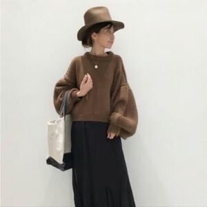 Mr Mittens Brown Wool Jackie Sweater